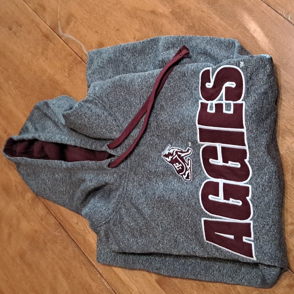Large Texas A&M Aggies Hooded Pullover Sweatshirt